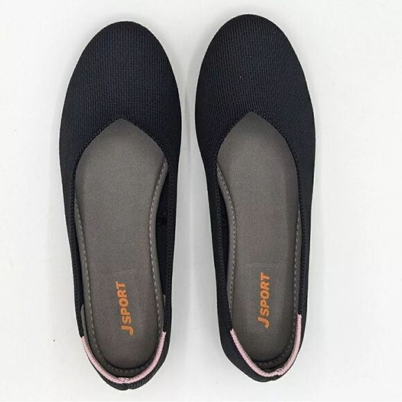 Jsport Ladies' Doreen Casual Flat Ballet Women's Shoe - Picture 8 of 10